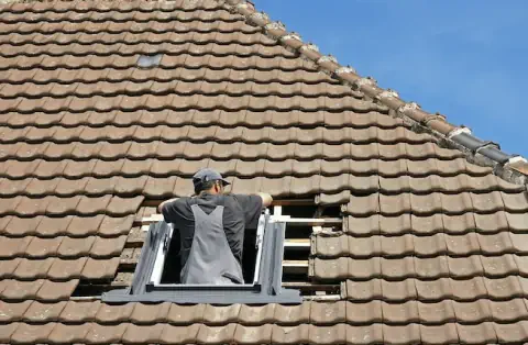 Pose de velux - Hambye